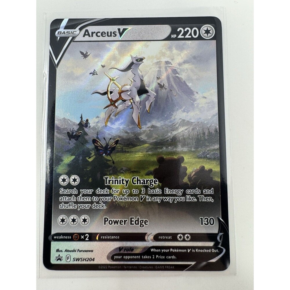 Pokémon Arceus V SWSH204 SWSH: Sword & Shield Promo Basic Holo NM